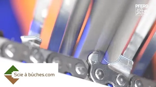 Affûteuse de chaîne réversible pour chaîne 0.404 " - Pferd Chain Sharp CS-X 5,5
