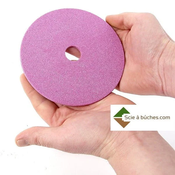 Meule d'affûtage pour chaine tronçonneuse 3/8″ ou 0.404″