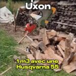 Essai de la SimpliScie Uxon avec une Husqvarna 55