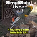 Essai de la SimpliScie Uxon avec une Stihl MS 341